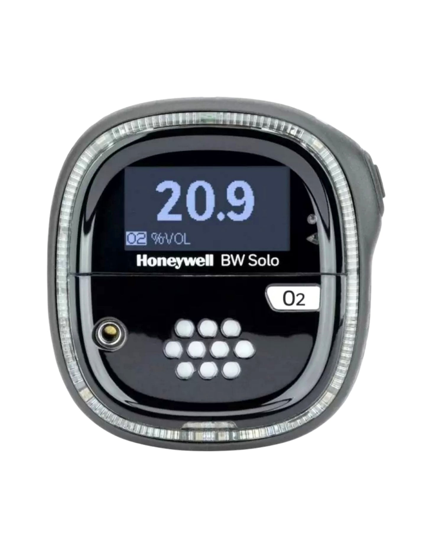Gas Alert BW SOLO O2 Rilevatore di ossigeno portatile con allarme visivo e acustico