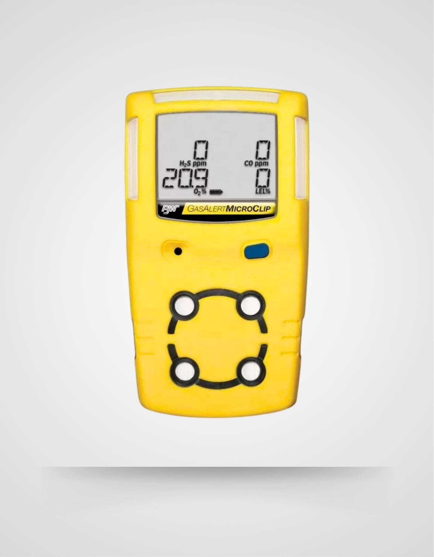 Gas Alert MicroClip XL4 Rilevatore multigas con lunga durata e taratura automatica