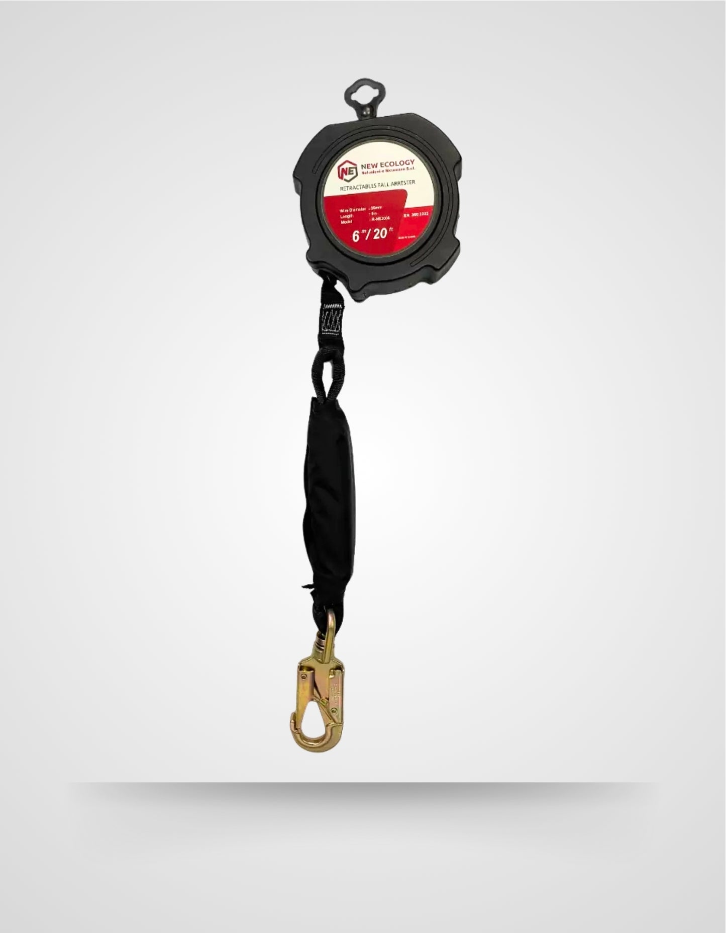 LiftCore 6 Dispositivo anticaduta con fune tessile da 6 m per carichi fino a 140 kg