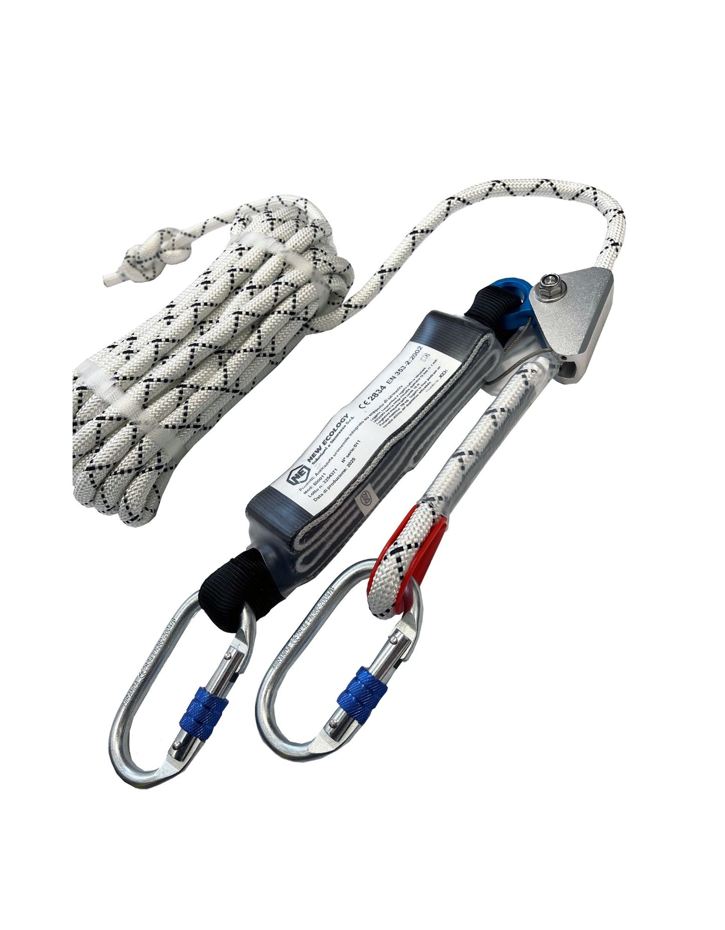 RopeStop 10 – Dispositivo anticaduta guidato su corda 10 m