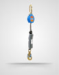 Blocfor 1.8A ESD M47-10 Dispositivo anticaduta ESD con fettuccia da 1,8 m e portata 150 kg