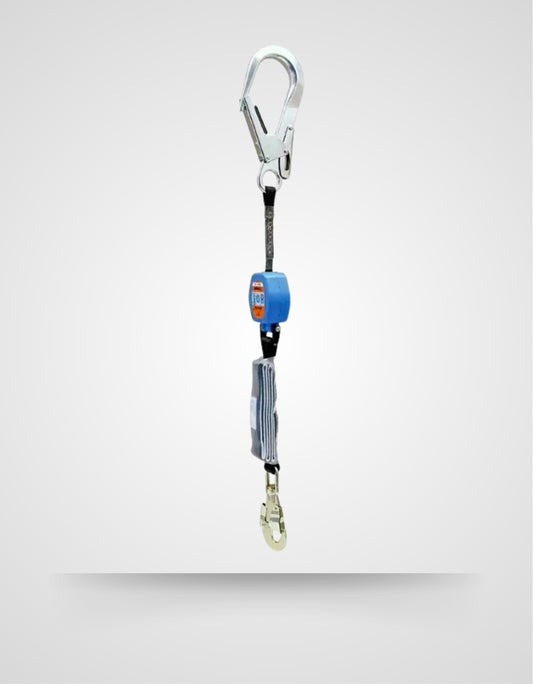 Blocfor 1.8B ESD M47 M51 Dispositivo anticaduta ESD con fettuccia da 1,8 m e portata 150 kg