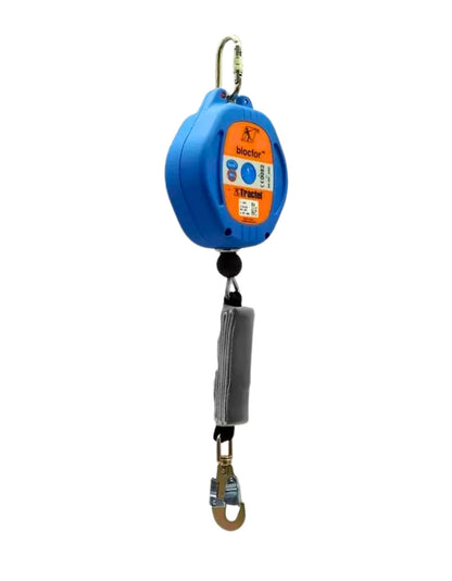 Blocfor 10AA ESD SR M47-10 Dispositivo anticaduta ESD con fettuccia da 5 m e portata 150 kg